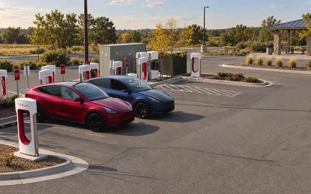 Tesla Emergency Drive Away: как уехать от Supercharger при угрозе Tesla Emergency Drive Away: как уехать от Supercharger при угрозе