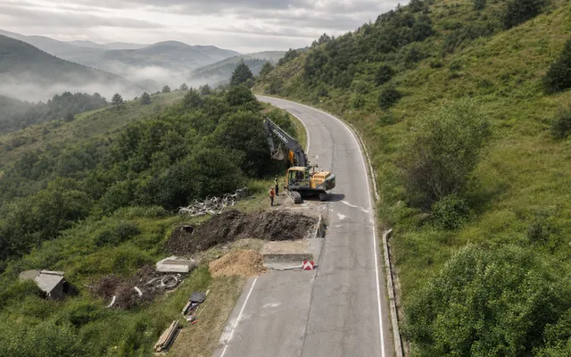 В Грузии начали ремонт 7,8 км дороги Кода — Ниноцминда
