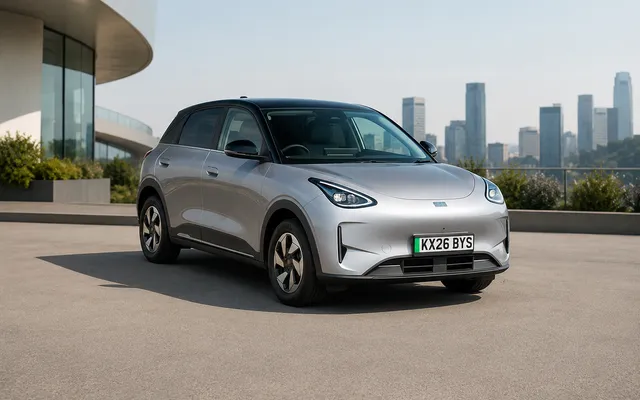 Geely EX2 2026: цена, батареи и запас хода британской версии