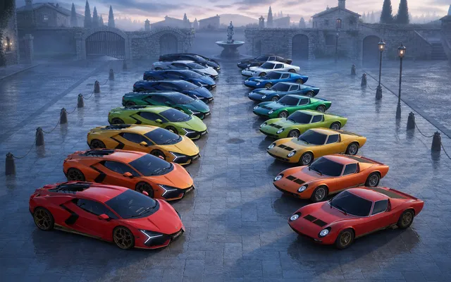 Lamborghini Revuelto Miura 60 Homage: серия из 99 автомобилей