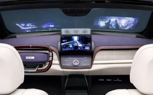 Hyundai создаёт революционный голографический дисплей прямо на лобовом стекле — будущее автомобилей уже близко