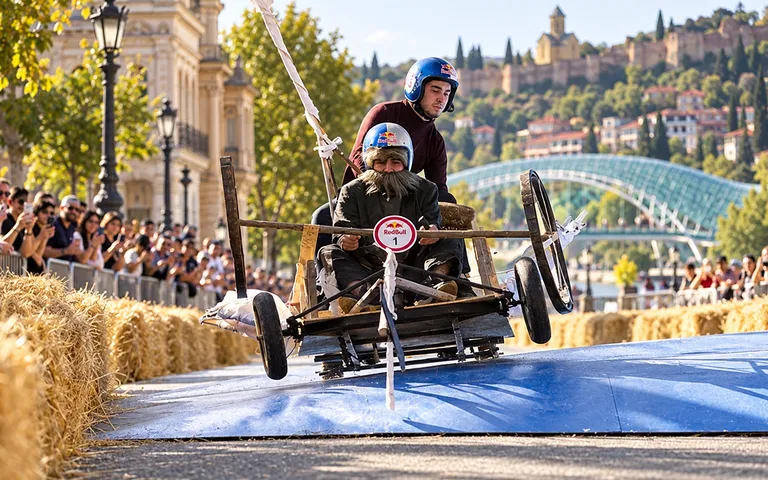 Red Bull Soapbox изменит движение у площади Европы 11–14 сентября Red Bull Soapbox изменит движение у площади Европы 11–14 сентября