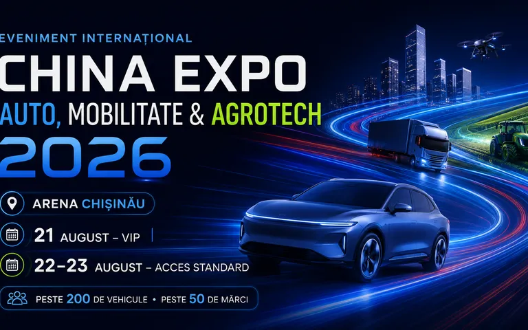 China Expo Auto 2026 в Кишинёве: программа и билеты