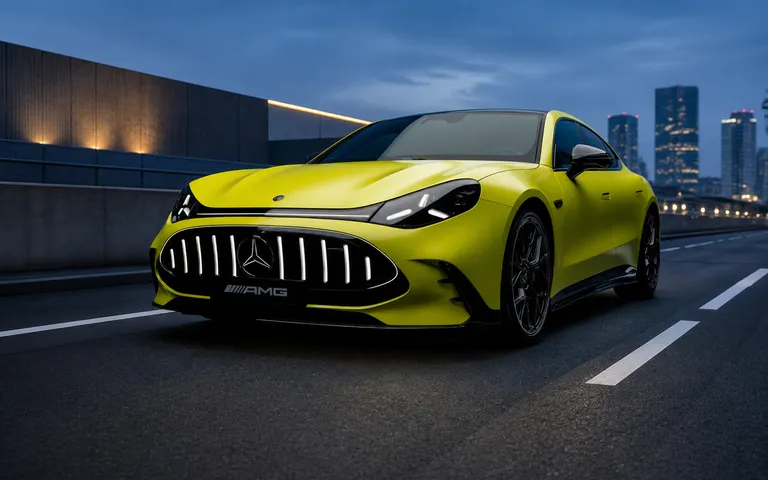 Mercedes-AMG GT 53 4-Door EV: зачем ему звук рядной «шестёрки» Mercedes-AMG GT 53 4-Door EV: зачем ему звук рядной «шестёрки»